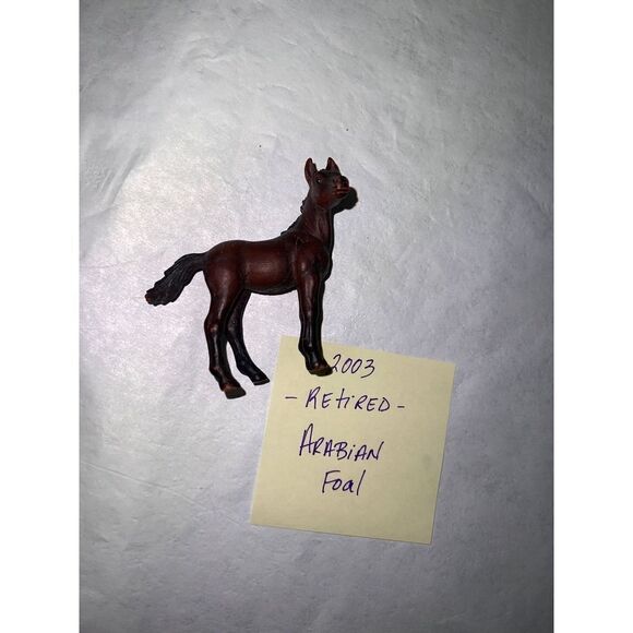 Schleich Arabian Foal Retired 2003 Brown - Picture 2 of 4